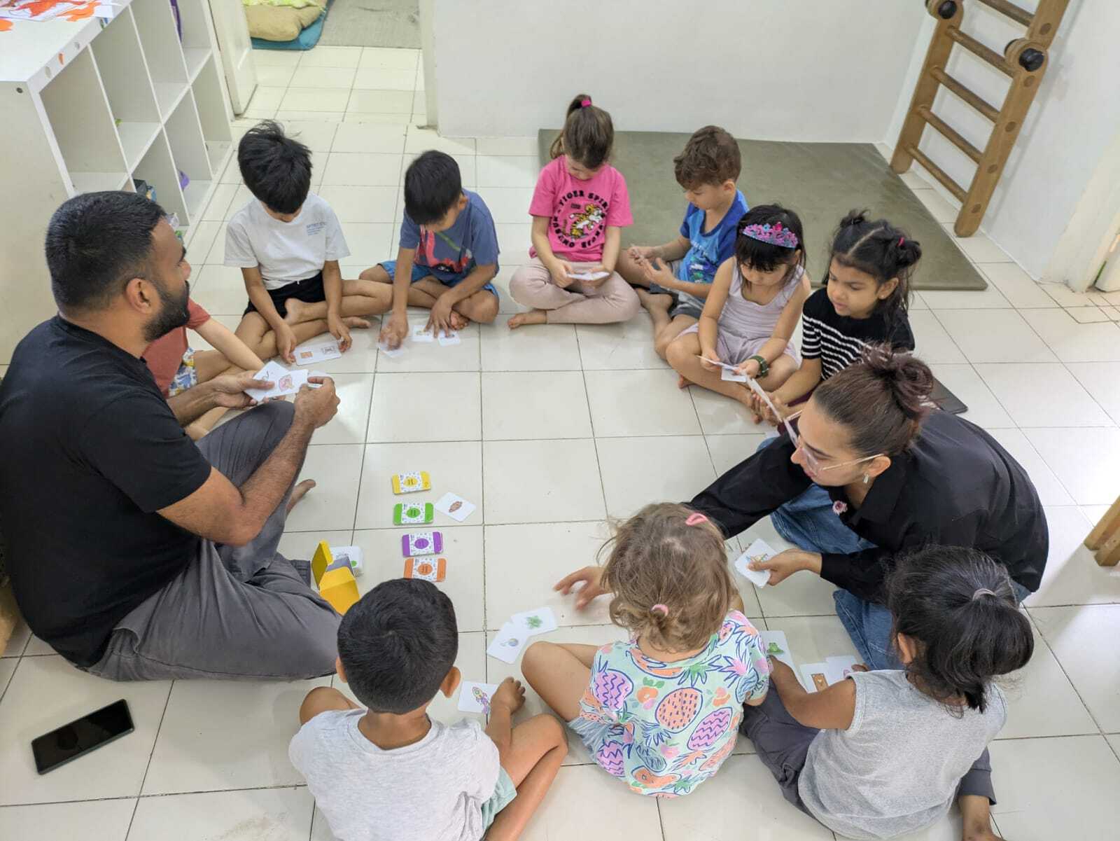 Children playing Sound Story