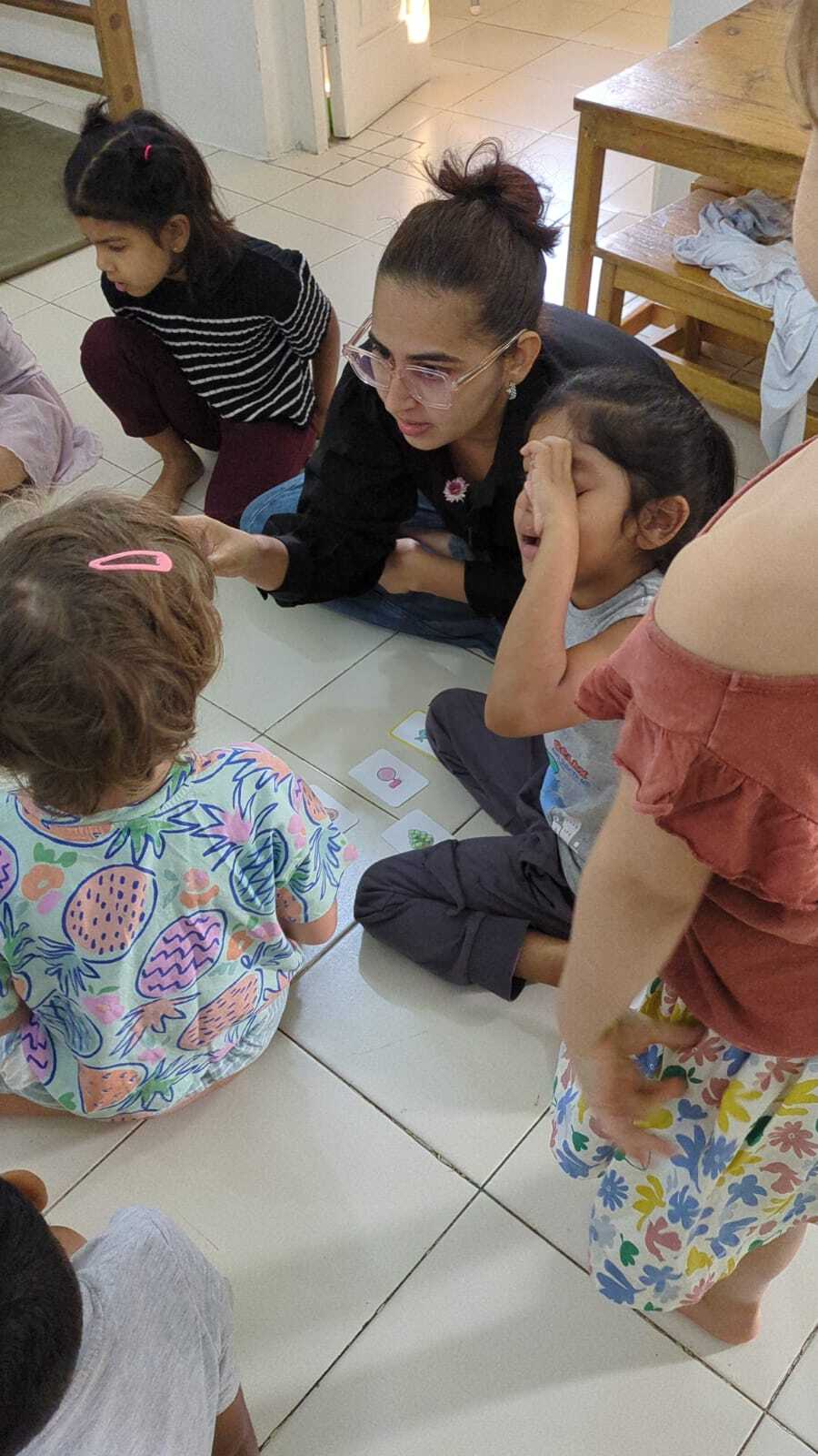 Children playing Sound Story