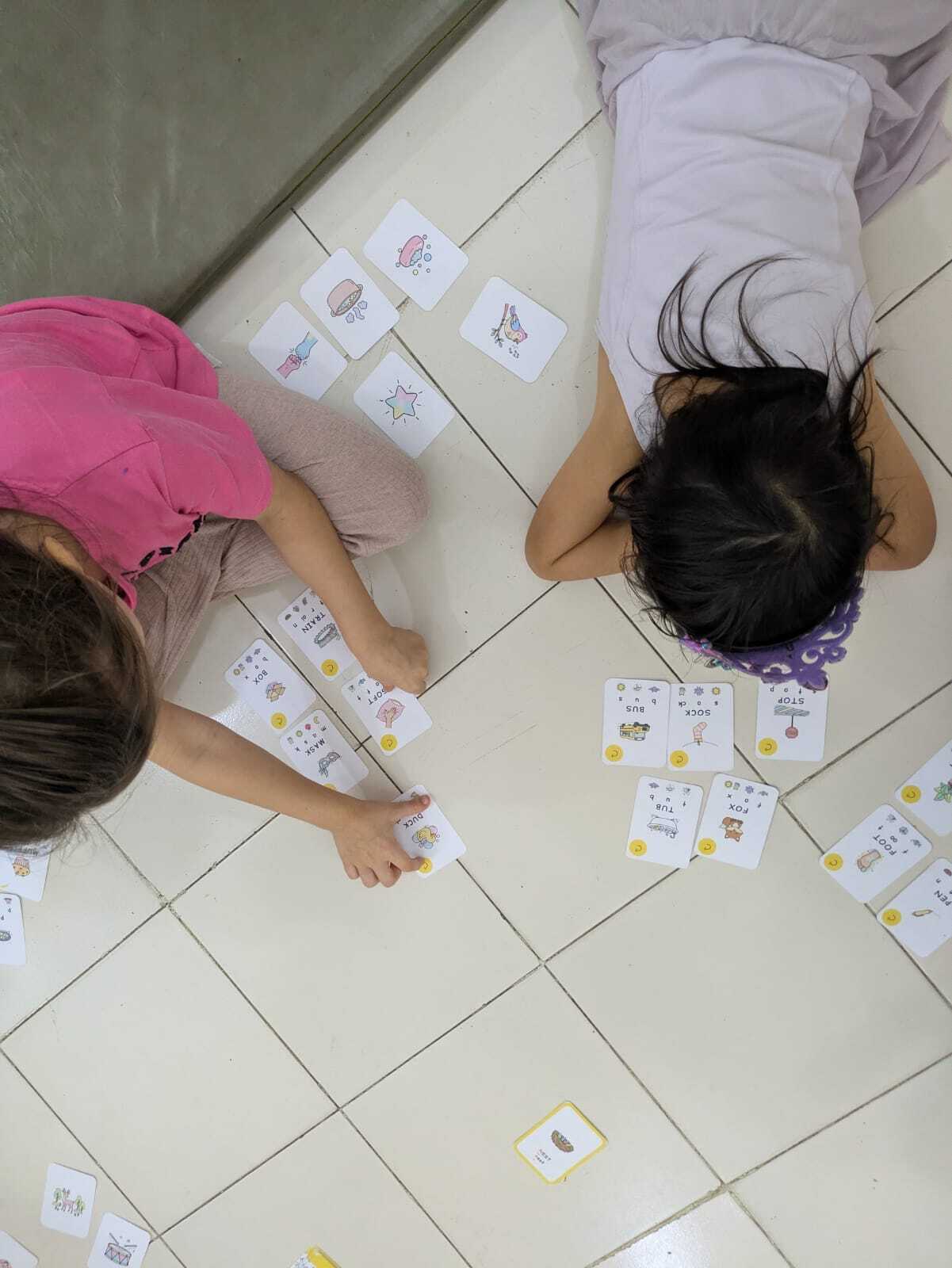 Children playing Sound Story